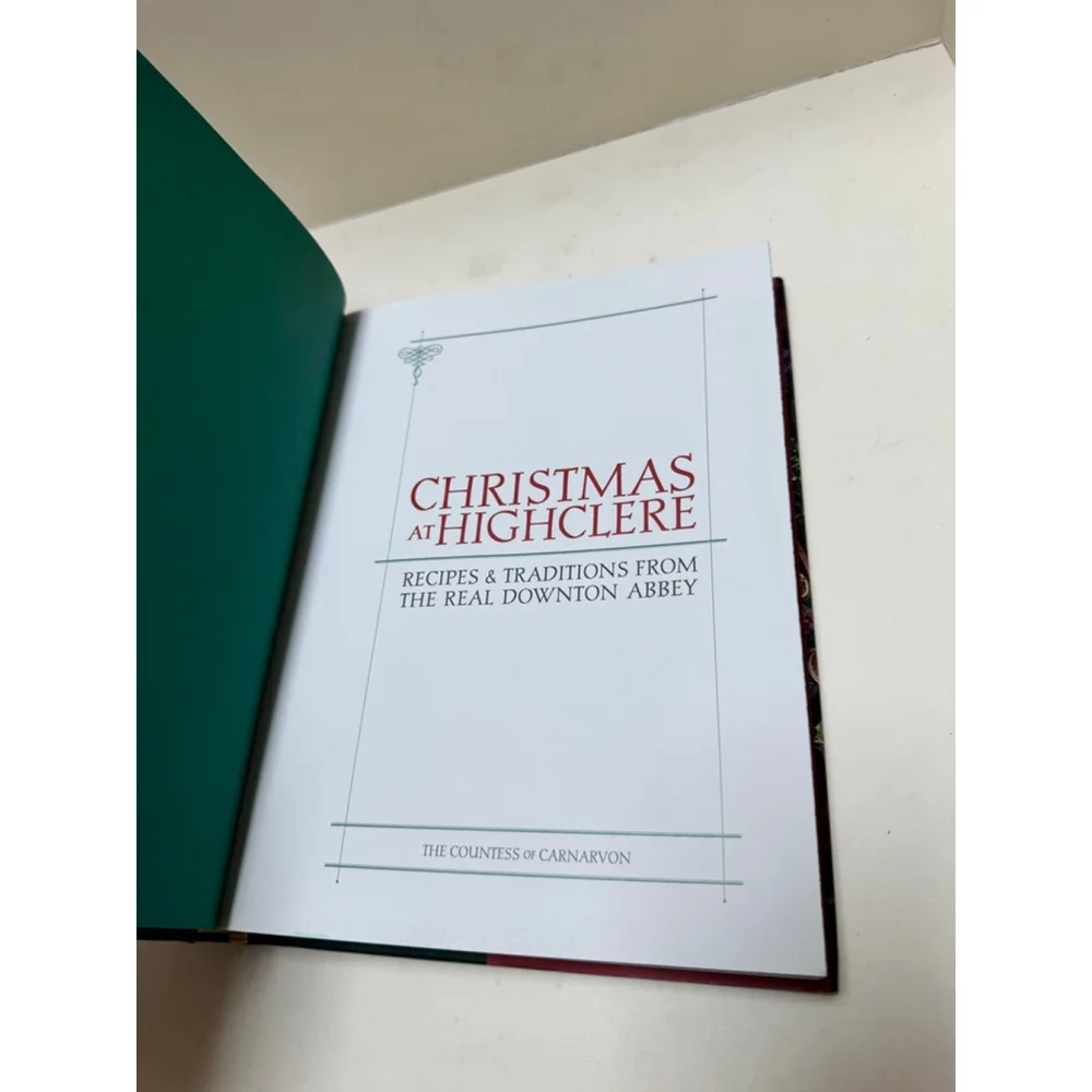 Christmas at Highclere Recipes & Traditions from the Real Downtown Abbey 2019 HB